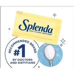 Đường ăn kiêng Splenda gói nhỏ 1g - Lựa chọn tuyệt vời cho người ăn kiêng keto, DAS và người tiểu đường - Hương vị ngọt như đường kính