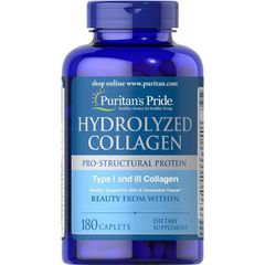 [Date 2027] Viên Uống Đẹp Da, Mờ Nám Collagen Thủy Phân Hydrolyzed Puritan's Pride 1000mg 180 viên - Shop Song Vy 507141