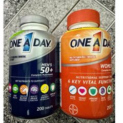 Viên uống bổ sung vitamin One A Day Women's và Men's 50+ cho phụ nữ nam giới 507154