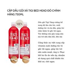 (Hàng chuẩn Mỹ)Cặp Dầu gội - xả TIGI Bed Head 507159