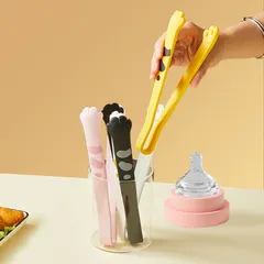 Kẹp Gắp Chân Mèo Silicon Chống Phỏng - Đồ Gắp Thức Ăn Mini Đủ Size Cho Tiệc Trà, Bánh Dessert, Ăn Dặm