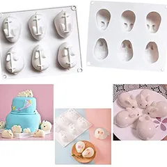 Khuôn Silicone Hình Thỏ & Heo - Làm Pudding, Thạch Rau Câu, Nến Thơm - Dễ Dàng Lấy Thành Phẩm, Đồ Gia Dụng Thông Minh