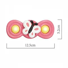 Bộ 3 Con Quay Spinner Hình Côn Trùng Vui Nhộn An Toàn Cho Bé - Đồ Chơi Nhựa ABS Chất Lượng Cao, Màu Sắc Bắt Mắt, Dễ Thương