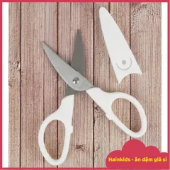 Kéo Ăn Dặm Nhật Bản Cho Bé - Kéo Mini Nhà Bếp Cắt Nhỏ Thực Phẩm Tiện Dụng, Dành Cho Trẻ Em Và Người Lớn Tuổi