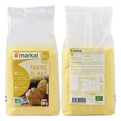 Bột Bắp Hữu Cơ Markal 500g - Nguyên Liệu Chế Biến Món Ăn Dặm An Toàn Cho Bé - Chứng Nhận Hữu Cơ Châu Âu