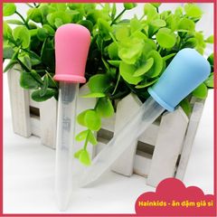 Ống Bón Sữa Silicon 5ml - Ống Nhỏ Giọt và Làm Kẹo Chip Chip Bằng Nhựa Cho Mẹ và Bé - Dụng Cụ Tiện Ích Trong Bếp