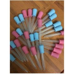 Ống Bón Sữa Silicon 5ml - Ống Nhỏ Giọt và Làm Kẹo Chip Chip Bằng Nhựa Cho Mẹ và Bé - Dụng Cụ Tiện Ích Trong Bếp
