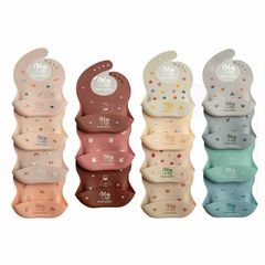 Yếm Ăn Dặm MumBebe Silicon An Toàn - Yếm Máng Siêu Mềm Dành Cho Bé Xinh Xắn, Thiết Kế Ngộ Nghĩnh, Nhiều Màu Sắc Vui Nhộn