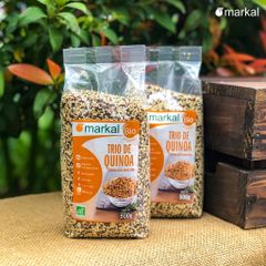 Hạt Diêm Mạch Quinoa Hữu Cơ Trắng Markal 500g - Ngũ Cốc Organic Châu Âu, Phù Hợp Ăn Chay và Kiêng Cử