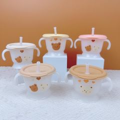 Cốc Tập Hút MumBéBé 3 Giai Đoạn - Cốc Tập Uống Nước An Toàn Cho Bé Ăn Dặm Từ 5 Tháng, Chống Sặc, Thiết Kế Thông Minh