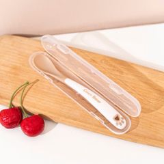Thìa Báo Nóng Cocobear Cho Bé - Thìa Ăn Dặm Silicon Có Hộp, An Toàn Cho Trẻ Nhỏ, Tiện Lợi Cho Mẹ, Hỗ Trợ Tập Ăn Dặm