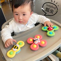 Con Quay Spinner Dính Tường Cho Bé - Đồ Chơi Âm Thanh Vui Nhộn, Phát Triển Kỹ Năng Vận Động, Màu Sắc Bắt Mắt