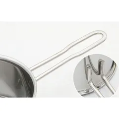 Quánh/Nồi Bột FiveStar Inox An Toàn 3 Đáy, Kèm Nắp Thủy Tinh - Dùng Quấy Cháo, Bột Cho Bé Giai Đoạn Ăn Dặm
