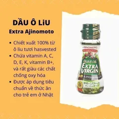 Combo 4 Loại Dầu Mè Ajinomoto/dầu Oliu Ajinomoto/Óc Chó Đức/ Dầu Gạo Tsuno - Trộn Cháo Cho Bé - [Date 6/2026]