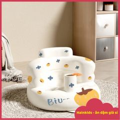 Ghế Hơi Tập Ngồi Cho Bé - Phong Cách Cute Hàn Quốc, Quà Tặng Đầy Tháng Dễ Thương Có Nhạc Và Không Nhạc, Đồ Chơi Tương Tác Cho Trẻ Sơ Sinh