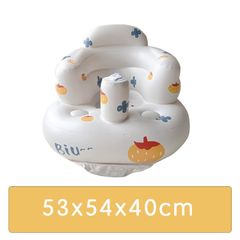 Ghế Hơi Tập Ngồi Cho Bé - Phong Cách Cute Hàn Quốc, Quà Tặng Đầy Tháng Dễ Thương Có Nhạc Và Không Nhạc, Đồ Chơi Tương Tác Cho Trẻ Sơ Sinh