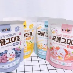 [Đủ vị] Bánh Vòng Ăn Dặm Alvins- Bánh Ăn Dặm Hữu Cơ Giàu Dinh Dưỡng - Date 11.2022