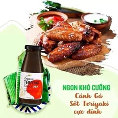 (DATE 9.2026)Sốt Teriyaki Hữu Cơ Lumlum Cực Kì Thơm Ngon Cho Bé ăn Dặm, Chai 200ml,Sốt Teriyaki Organic Cho Bé ăn Dặm
