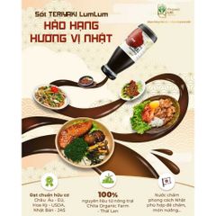 (DATE 9.2026)Sốt Teriyaki Hữu Cơ Lumlum Cực Kì Thơm Ngon Cho Bé ăn Dặm, Chai 200ml,Sốt Teriyaki Organic Cho Bé ăn Dặm