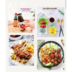 (DATE 9.2026)Sốt Teriyaki Hữu Cơ Lumlum Cực Kì Thơm Ngon Cho Bé ăn Dặm, Chai 200ml,Sốt Teriyaki Organic Cho Bé ăn Dặm
