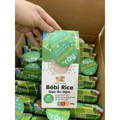 Gạo Hữu Cơ Ăn Dặm Bébi Organic - Gạo Xát Dối Giàu Dinh Dưỡng, An Toàn Cho Bé, Phù Hợp Với Giai Đoạn Ăn Dặm, HSD 09/05/2026