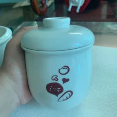 Lõi sứ 0.5 L , lõi sứ nhỏ nồi bear, thố sứ nồi nấu cháo