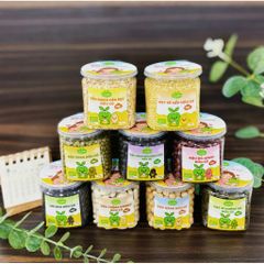 Hũ Đậu Hạt Hữu Cơ C'Lavie - Bộ Sưu Tập 9 Loại Hạt An Toàn Cho Bé Ăn Dặm, Đủ Dưỡng Chất, Tiện Lợi Và Đáng Yêu