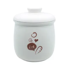Phụ Kiện, Thố Sứ/Lõi Sứ 0.5 L, Lõi Sứ Nhỏ Nồi Bear-thố Sứ Nồi Nấu Cháo Chậm, Thố Sứ 0,5l Dùng Cho Nồi Bear 2l5 SUBE003