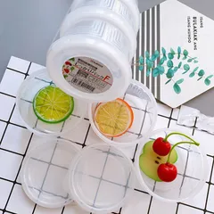 Set 3 Hộp Nhựa Tròn Nakaya Đựng Đồ Ăn Dặm 180ml Cho bé - Hàng Nội Địa Nhật