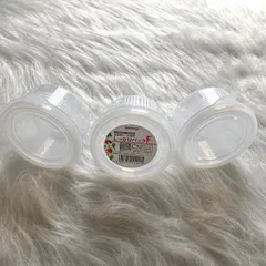 Set 3 Hộp Nhựa Tròn Nakaya Đựng Đồ Ăn Dặm 180ml Cho bé - Hàng Nội Địa Nhật