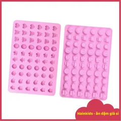 Khuôn Silicon Kẹo Chip Dẻo Cho Bé - Hình Con Vật & Hoa, Chịu Nhiệt, Chống Dính Tốt, Đồ Dùng Nhà Bếp Sáng Tạo