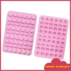 Khuôn Silicon Kẹo Chip Dẻo Cho Bé - Hình Con Vật & Hoa, Chịu Nhiệt, Chống Dính Tốt, Đồ Dùng Nhà Bếp Sáng Tạo