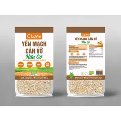 Yến Mạch Cán Vỡ Hữu Cơ C’LaVie 200g & 450g - Yến Mạch Ăn Liền Dinh Dưỡng Cho Bé, Tốt Cho Sức Khỏe, Tiện Dụng Cho Mọi Món Ăn