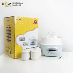 Nồi Bear 2,5l Tử Sa - Nồi Nấu Cháo Chậm Bear DDZ-C25R6