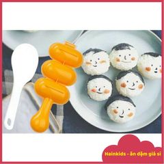 Lắc Cơm Cho Bé - Khuôn Làm Cơm Viên Có Thìa, Dụng Cụ Tiện Dụng Để Làm Món Ăn Dặm Ngon Miệng Cho Bé Yêu