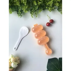 Lắc Cơm Cho Bé - Khuôn Làm Cơm Viên Có Thìa, Dụng Cụ Tiện Dụng Để Làm Món Ăn Dặm Ngon Miệng Cho Bé Yêu