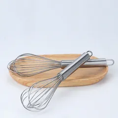 Phới Đánh Trứng Inox Tiện Dụng - Dụng Cụ Cầm Tay Dễ Dàng Vệ Sinh Cho Nhà Bếp Thông Minh