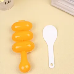 Combo Dụng Cụ Lắc Cơm Viên Kèm Thìa Đong - Bộ 5 Thìa Đong Gia Vị và Dầu Ăn cho Bé Tập Ăn Dặm, Dụng Cụ Tạo Hình Cơm Tròn Xinh