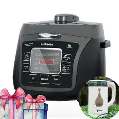 Nồi Cơm Điện Cao Tần HAMM HRC-1591IH (1.8L) - Thiết Kế Sang Trọng, Đa Chức Năng Nấu Cơm, Cháo, Ủ Ấm, Hàng Chính Hãng
