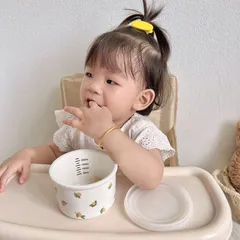 Hũ Sứ Chia Vạch Coco Bear 220ml Kèm Nắp Đậy - Hũ Đựng Đồ Ăn Dặm  Cho Bé, Trữ Đông Tiện Lợi, Dùng Trong Lò Vi Sóng