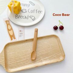 Thìa Tập Ăn Dặm Silicone Coco Bear - Thìa Siêu Mềm An Toàn Cho Bé, Thiết Kế Dễ Dàng Sử Dụng, Không Chứa BPA