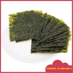 Rong Biển Hữu Cơ Hàn Quốc Alvin - Snack Ăn Liền Giàu Dinh Dưỡng cho Bé, Rong Nướng Tách Muối, Ngày Hết Hạn 6/2026