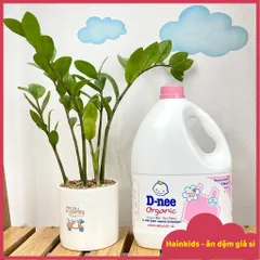 Nước Giặt Quần Áo Trẻ Em D-nee Hồng - Nước Giặt Xả 2 In 1 Dnee Chính Hãng - Can 3L, Hàng Chuẩn Đại Thịnh