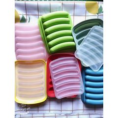 Khuôn Xúc Xích Handmade Silicon Có Nắp - Bộ 6 Cây Làm Đồ Ăn Dặm Cho Bé, An Toàn Chất Xịn, Dễ Dàng Sử Dụng