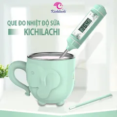 Que Đo Nhiệt Độ Chất Lỏng - Nhiệt Kế Pha Sữa, Nấu Ăn, Đo Nước Tắm Chính Hãng - Độ Chính Xác 99,9%