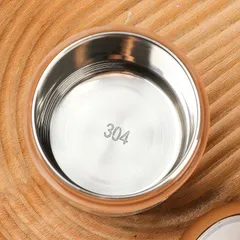 Bình Ủ Cháo Gấu Cao Cấp Inox 304 - Cốc Đựng Canh Giữ Nhiệt 550ml Với Ngăn Đựng Muỗng Gấp Gọn Cho Mẹ Và Bé, Tiện Dụng Khi Du Lịch