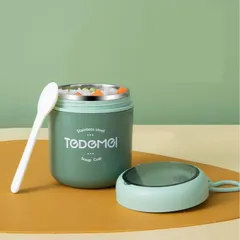 Bình ủ cháo giữ nhiệt TEDEMEI 530ml - Bình giữ ấm món ăn, canh, soup tiện lợi, an toàn và không rỉ nước