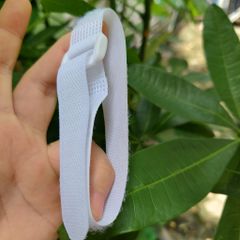Miếng Dán Thanh Chắn Giường Inox - Phụ Kiện Quây Cũi Vải Chắc Chắn, Giúp Cố Định Thanh Chắn An Toàn Cho Bé
