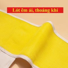 Đai Ngồi Ghế Ăn Dặm Di Động - Đai Hỗ Trợ An Toàn Cho Bé Từ 6-36 Tháng Tuổi, Thiết Kế Tiện Lợi, Dễ Dàng Mang Theo