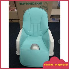 Phụ Kiện Ghế Ăn Dặm Hanbei - Mặt Bàn Trắng và Đệm Da PU Chống Thấm Cho Ghế Umoo, Ikea, Shouda - Tiện Lợi Cho Các Mẹ